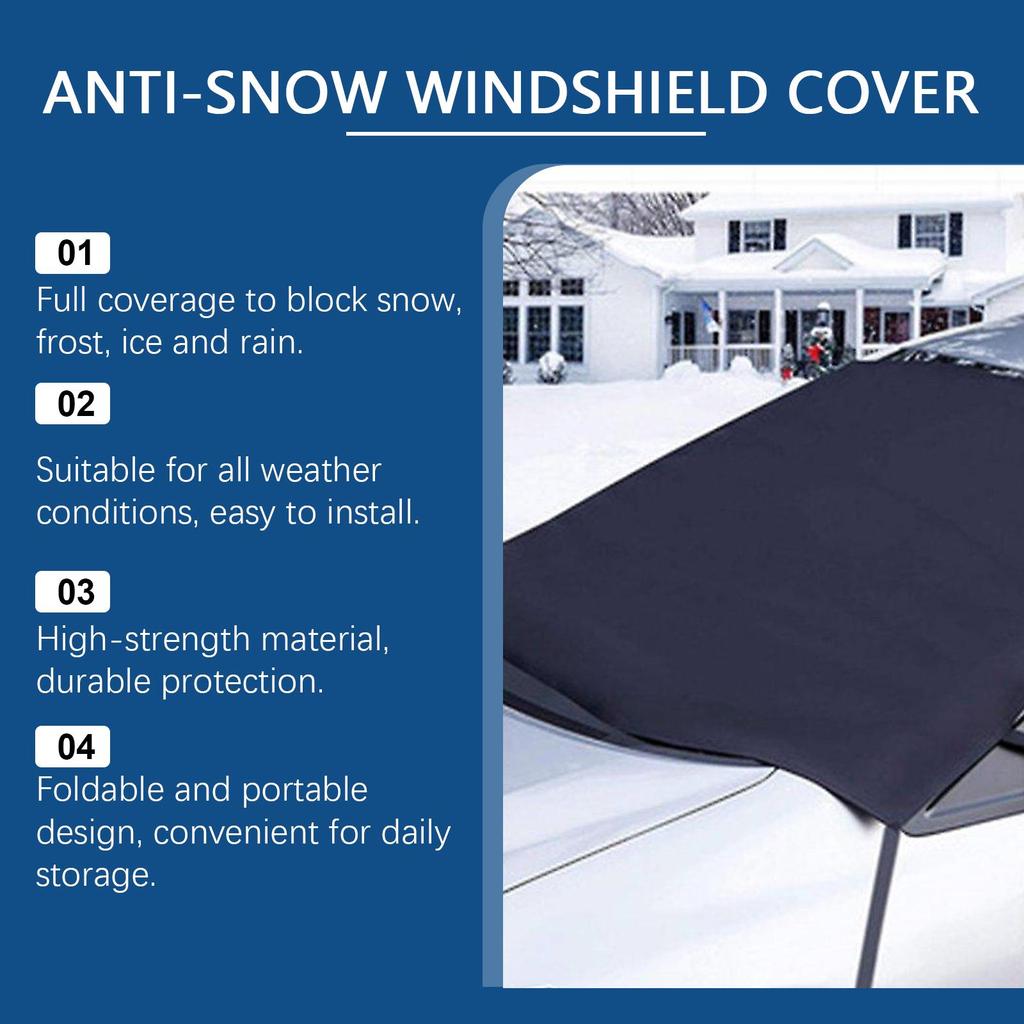 Anti Frezze Frost Ice Snow Cover Winter Windscreen Windshield Parasol Protector - Cover All Car Models