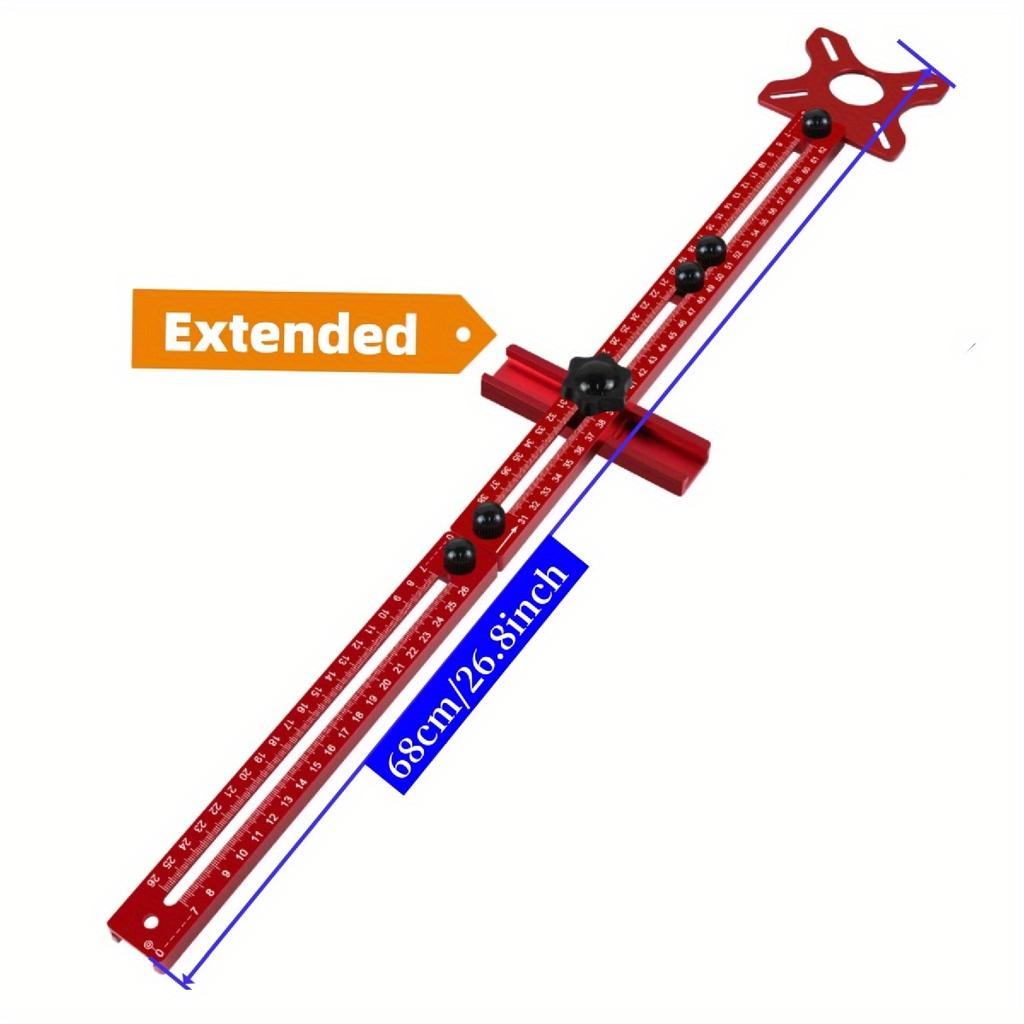 Versatile 3-in-1 Aluminum Woodworking Cutter Fixture - Extended Range of 3.54 To 24 Milling Diameters, Precision Cutting and Groove Milling Tools