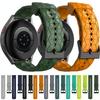 22mm 20mm Silicone Strap for Huawei Watch GT6 5 4 3 2 Pro 46mm Bracelet for Samsung Watch 3/4/5/6/7/Gear S3/Amazfit GTR/GTS Band