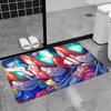 Classic Action Game R-Rockman Kitchen Mat Kids Room Bedroom Decoration Balcony Anti-Slip Doormat Living Room Alfombra