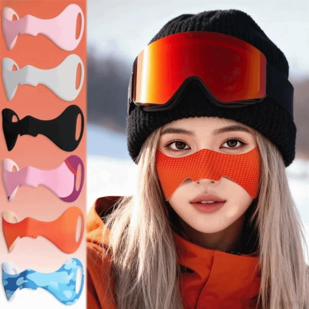 Winter Ski Anti Frost Thermal Nose Cover Windproof Warm Face Mask New Nose Patch  Cold Weather Use