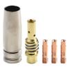 15AK Consumables MIG Contact Tips Welding Nozzle Kit