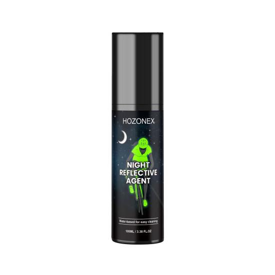 100ML Night Reflective Spray Agent High Visibility Outdoor Running Cycling Bike Clothes Warning Glow-in-the-dark Night Lighting Fluorescent Paint