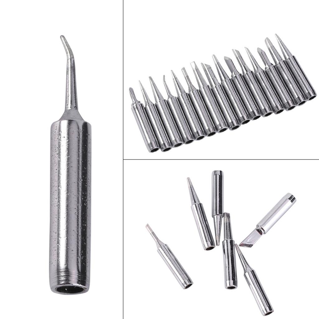 15 Pcs   Free Solder Tip Set Iron Tips 900M T for 936, 937, 938, 969 Soldering Station
