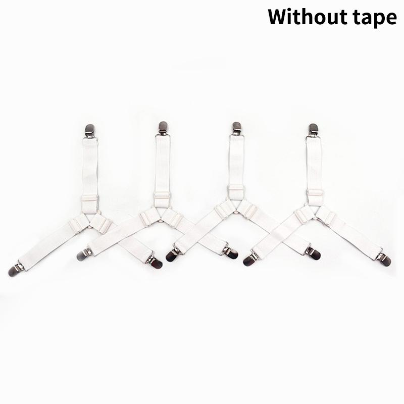 1Pcs Bed Sheet Holder Straps Adjustable Elastic Band Fitted Bed Sheet Holder Fasteners Suspenders Clip Suit