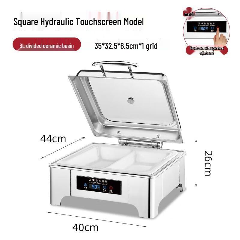 HANDUNYOU Smart Touch Electric Buffet Food Warmer