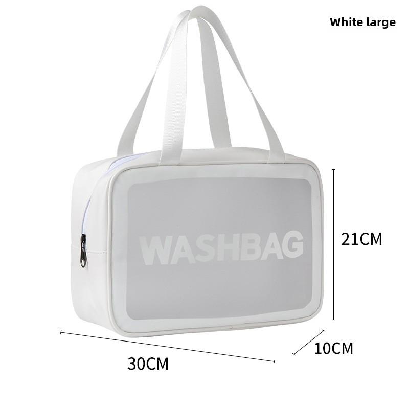 

ПУ водонепроницаемая косметичка портативная большая вместительная прозрачная косметичка дорожная матовая косметичка сумка для хранения сумка для плавания