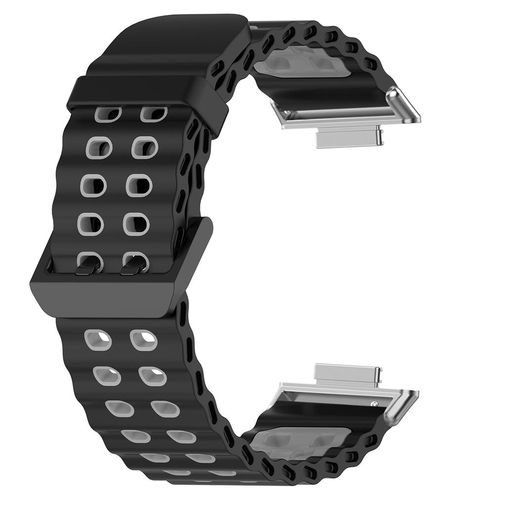 Silicone Wristband For Redmi Watch 5 Strap For Redmi Watch4 Xiaomi Mi Band 8 Pro/9 Pro Two Tone Breathable Correa Sport Bracelet