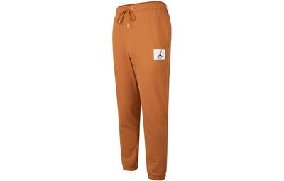 Essentials Statement Knitted Sweatpants Men's Brown Thickened Cuffed Pants DA9813-241