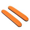 Wheelchair Arm Pads Long PU Leather Waterproof Orange Universal Drive Wheelchair Armrest