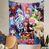 Shugo Chara Japan Anime Tapestry Art Printing Bohemian Wall Tapestries Mandala Decor Blanket