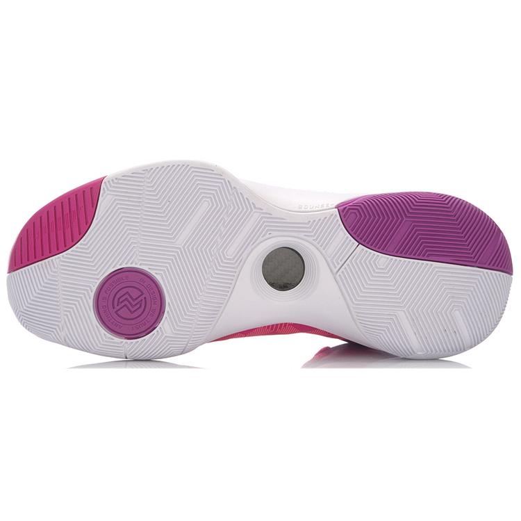 Li Ning Speed 3 High Top Basketball Shoes Unisex Pink Purple ABAL039-6