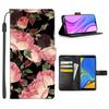 For Huawei Nova 14 14Pro Ultra Leather Phone Case for Huawei Nova Y91 Y72 Y72S Cover Floral Magnetic Flip Wallet Phone Bag Funda