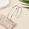 Vintage Minimalist Upper Opening Arm Bracelet for Women Fashion Geometric Gold Color Circular Bangles Boho Jewelry Party Gifts
