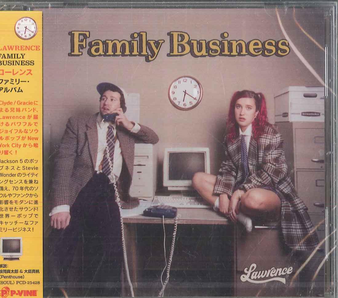 

CD LAWRENCE - Family Business PCD25428 P-VINE RECORDS 2024 Japan Pop