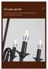 American Vintage Wrought Iron Chandelier for Living Room, Dining Room, or Bedroom
