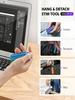 1pc 3D Printed Stress Relief Finger Massager/Spiky Mini Grip Stress Relief Toy Portable Finger Toy, Suitable As A Party Favor