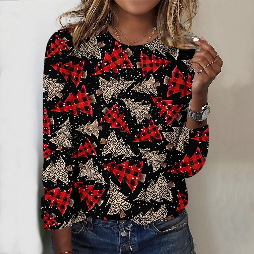 

Женские осенние топы, свободная футболка с принтом кота, повседневная футболка с длинным рукавом, верхняя блузка 8XL коричневый