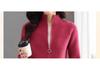 Women's Petite Short Stand Collar Knit Cardigan, Loose Fit for Spring/Autumn 2026.