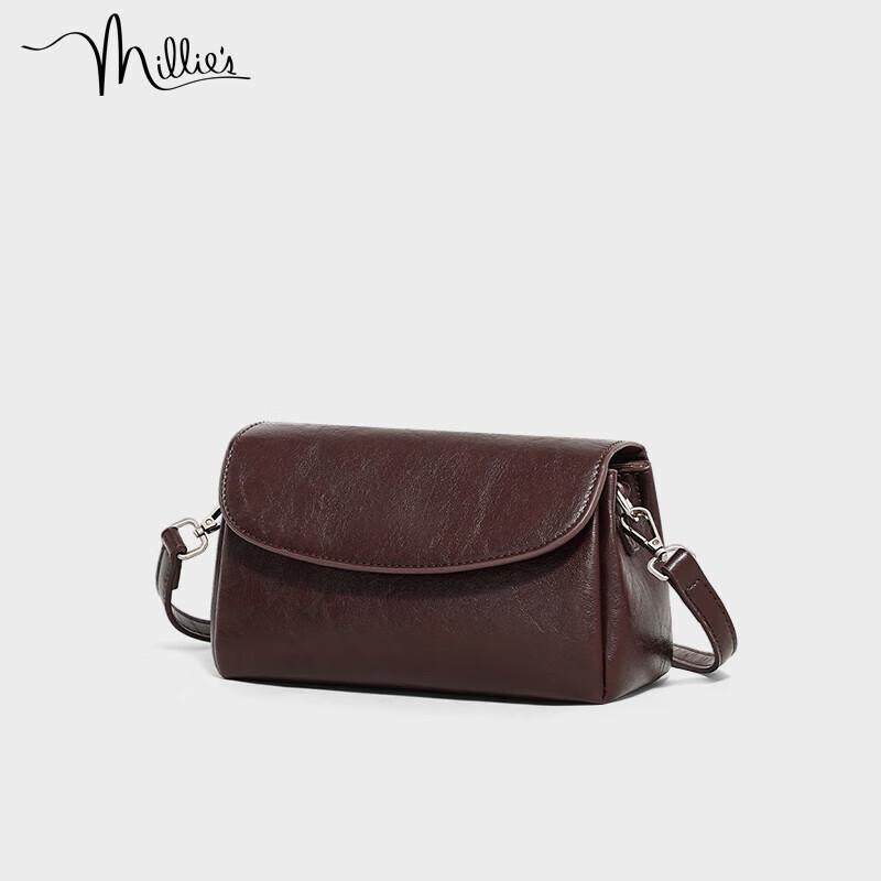 Miao Li Women's Split Leather Cambridge Crossbody Bag