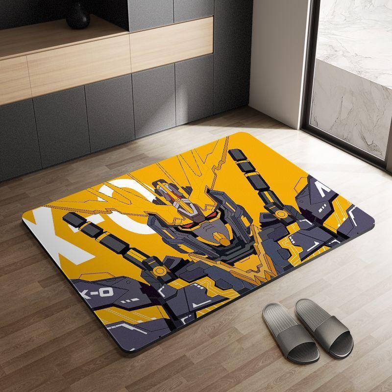 Diatom Mud Floor Mat Bathroom Water Absorption Non-slip Quick-drying Door Mat Toilet Toilet Door Foot Mat