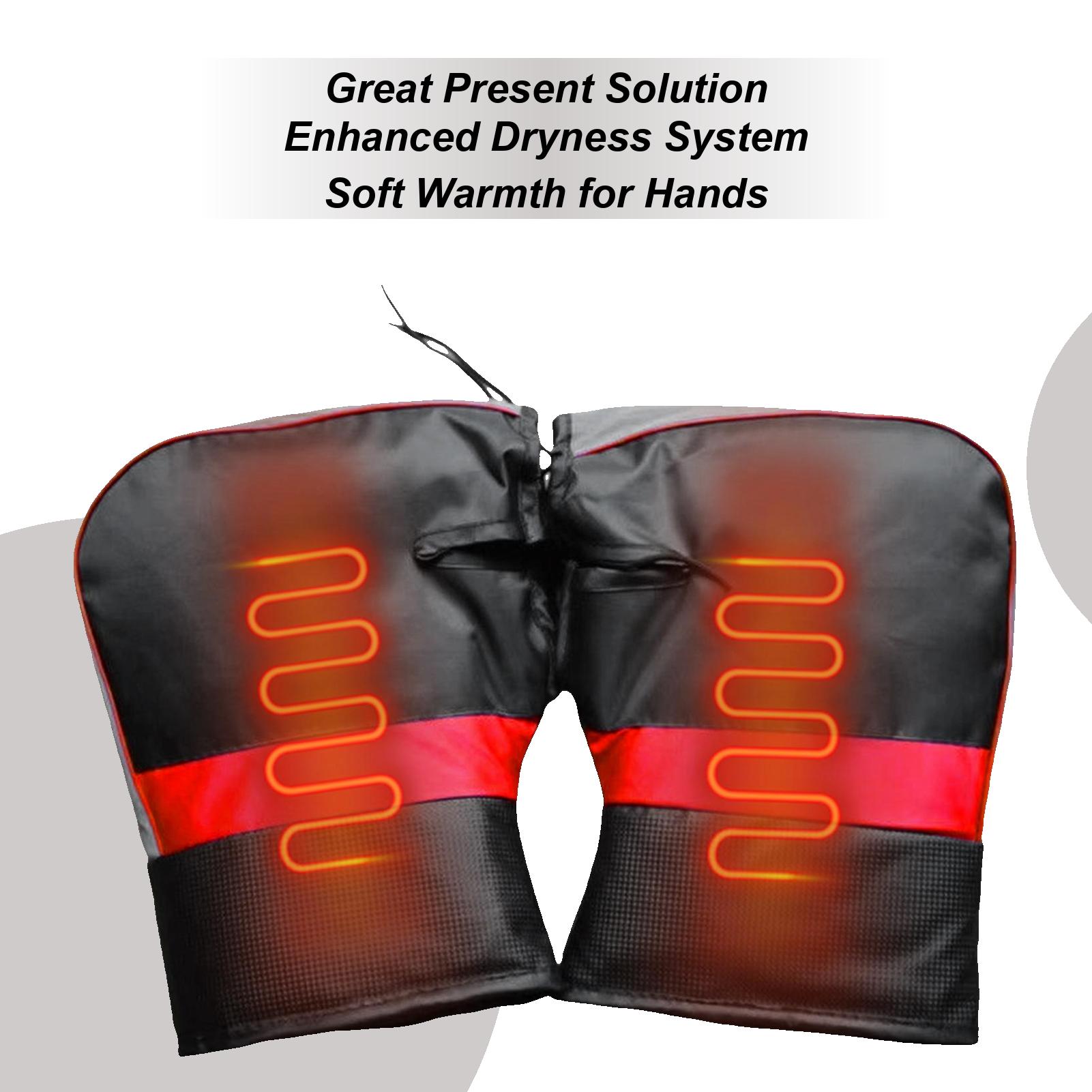 Велоперчатки на руль Теплые аксессуары для трехколесного велосипеда Мотоперчатки на руль для скутера Мотоцикла Снегохода Мотоцикла China Mainland