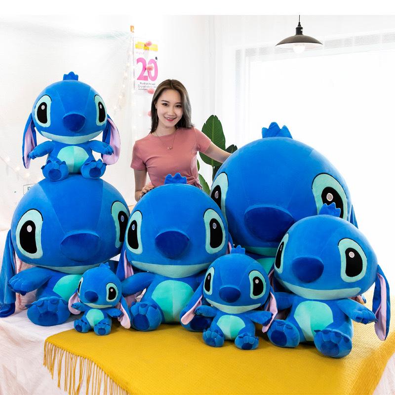 Large Stitch Plush Toy for Kids - Cute Couple Design