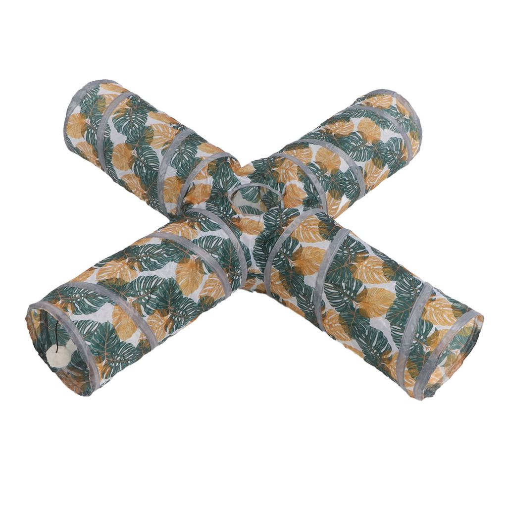 Cat Toys Set Safe Colorful Interactive Teaser Wand Ball Mouse Collapsible Tunnel Kitten Toy