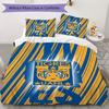Tigres UANL Pattern Bedding uilt Set uilt Cover Pillowcase Home Decoration Birthday Gift (1 * duvet cover + 2 * pillowcase without core)219