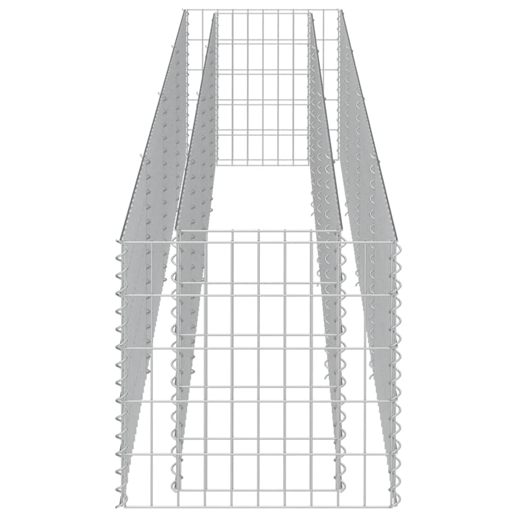 Gabion Raised Bed Galvanized Steel 360 * 50 * 50 Cm