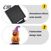Solar Powered Path Lights Halloween Pumpkin Light, Ghost Garden Stake Waterproof Stakes LED Pathway Light for Yard Patio Lawn Decor Decorations