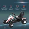 Go-Kart, Pedal Car with Adjustable Seat, Brake, Pedal Drive, Pedal Vehicle with Forward and Reverse Gear
