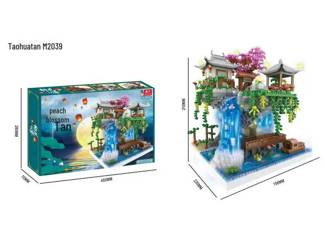 

Yigao M2039 Taohuatan Расширенный образовательный конструктор для детей