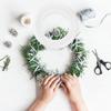 Solid Foam Circle Ring DIY Craft Supplies Unfinished DIY Foam Project Painting Wreath Decoration Party Decoration