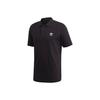 Originals Trefoil Lässiges Sport-Kurzarm-Polo Herren Oberteile Schwarz GD2551