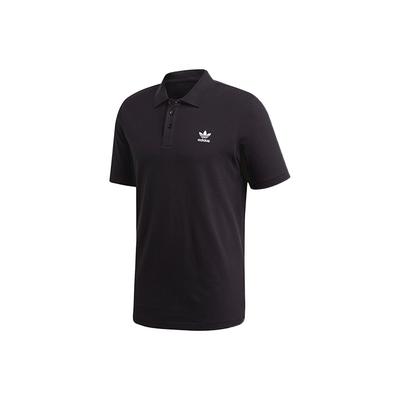Originals Trefoil Casual Sports Short Sleeve Polo Men Tops Black GD2551