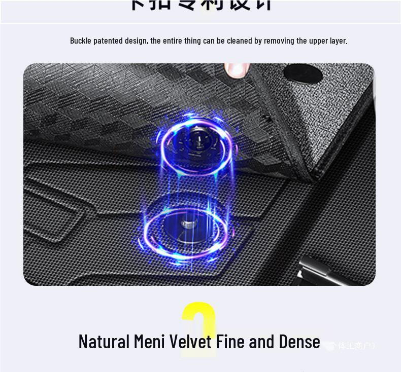 2025 Geely Galaxy Starship 7 TPE Floor Mats - Full Coverage Car Accessories