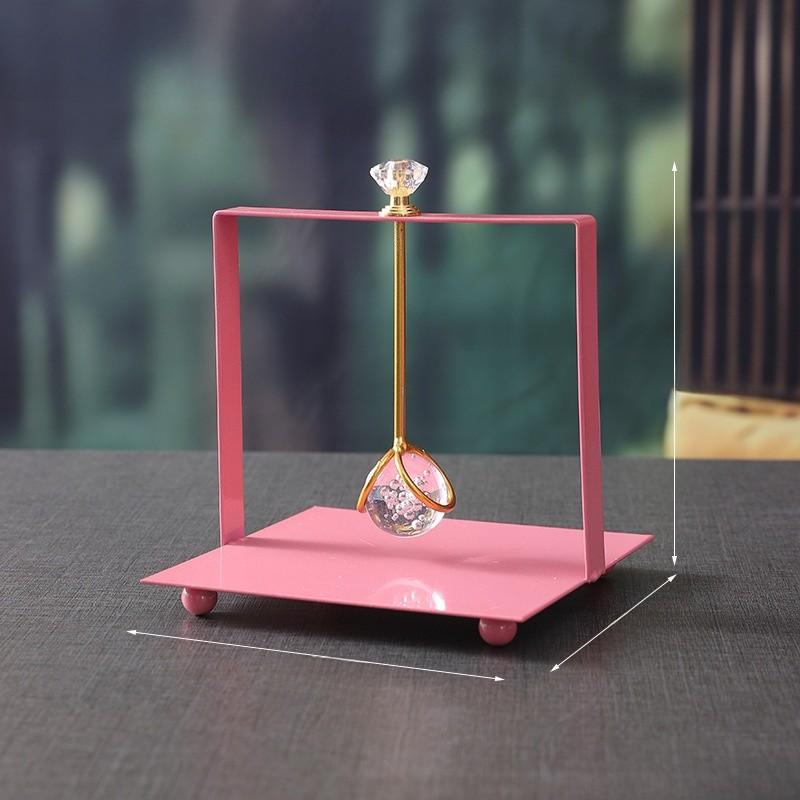 Sleek Metal Tissue Box Stand For Dining Table Home Office Accessory Decoration