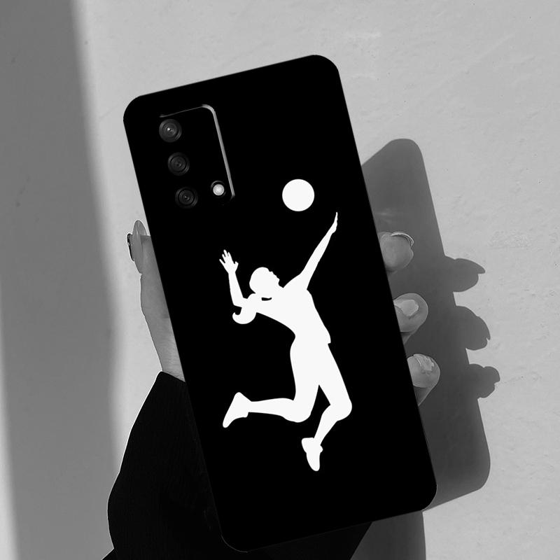 Volleyball Sport Hülle Für OPPO A5 A9 A31 A53 S A15 A16 A17 A52 A72 A54 A74 A94 A57 A77 A76 A96 A54S Abdeckung