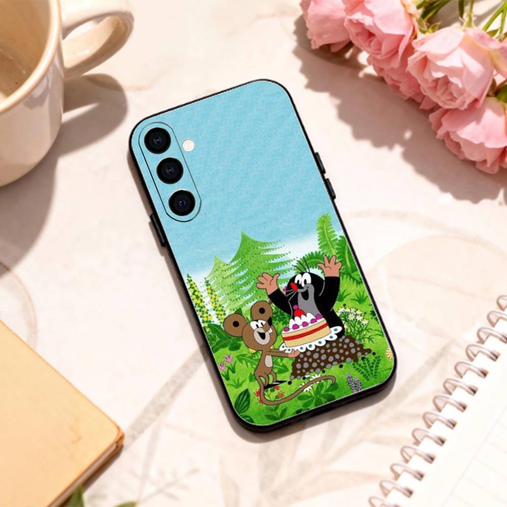 

Sweet Cartoon T-The L-Little Mole phone Case For Samsung Galaxy A73,A72,A71,A70,A53,A52,A51,Others Soft Black Shell Samsung a22 5g