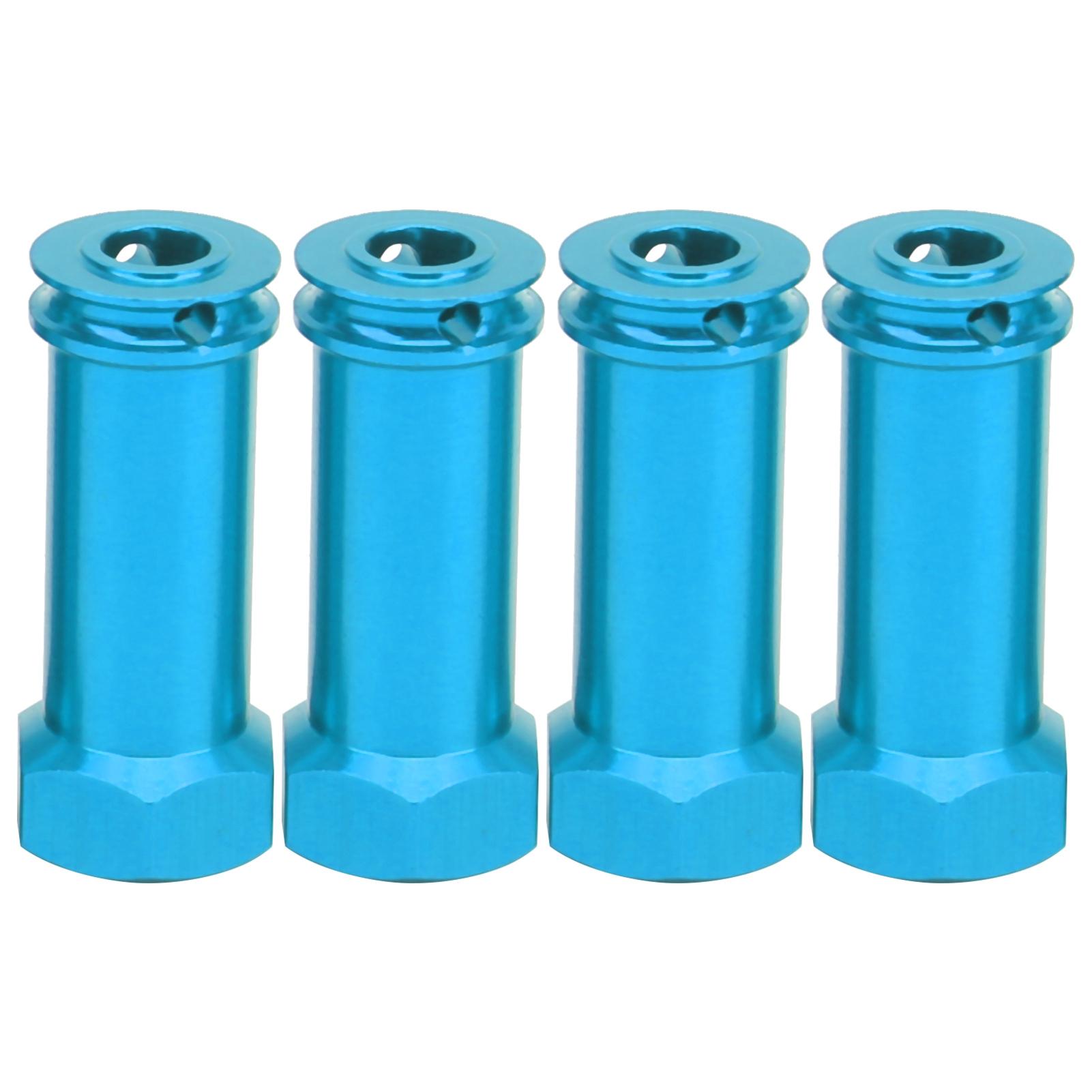 

RC Алюмінієвий сплав Колісна маточина Подовжувач Шестигранний подовжувальний адаптер для WLToys 144001 114 RC АвтомобільЧервоний