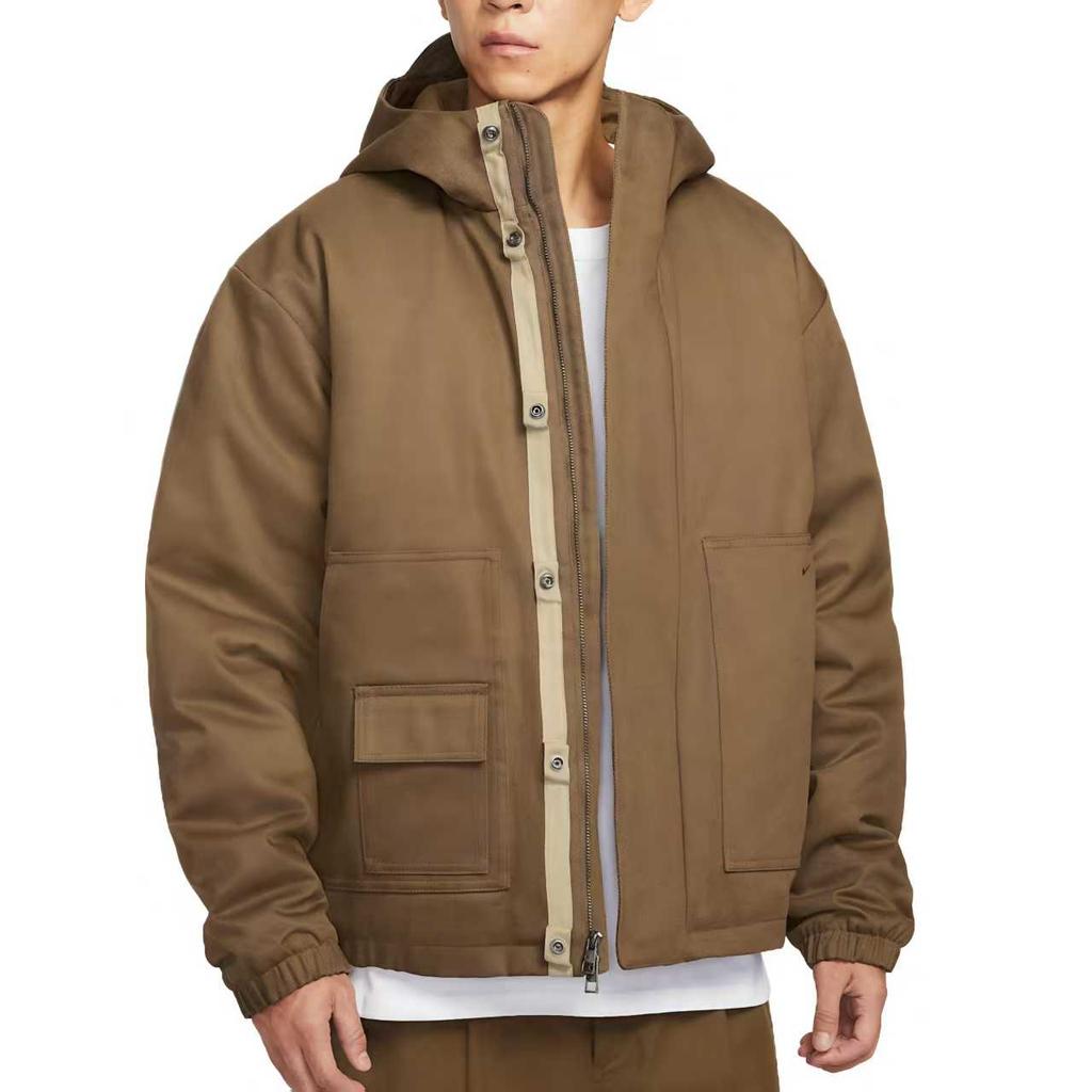 Nike Life Shed Skin-Friendly Comfortable Warm Hooded Jacket Men Jackets HV1323-235