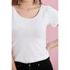 Tricou tip fluture cu guler larg