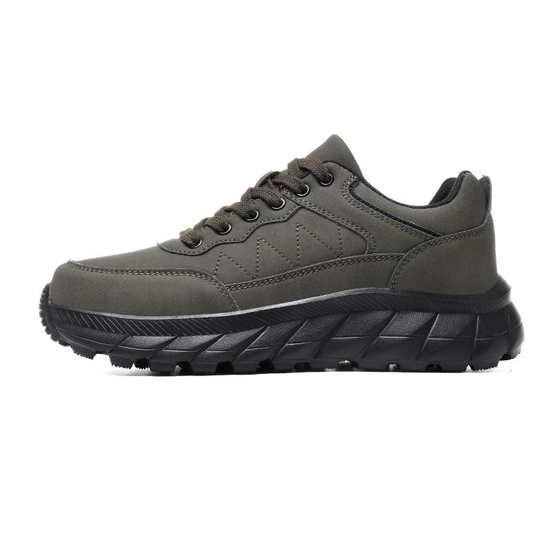 

2026 Autumn And Winter Men S Outdoor Hiking And Mountaineering Shoes Lightweight And Breathable Flat Casual Shoes 39-48 39 хаки