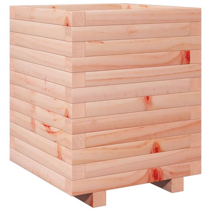 VidaXL Jardinière 40x40x49,5 cm bois massif douglas, jardinière d'extérieur, bac à fleurs, bac à tomates, jardinière de 3282512