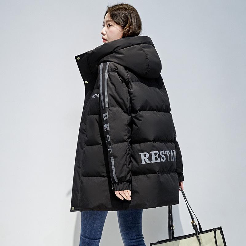 Trendy Mid-Length Unisex Down Jacket 2025: