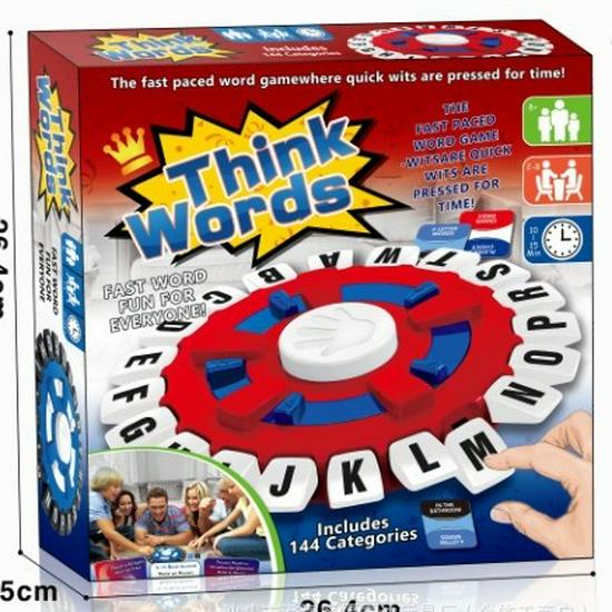 Crazy Letters Game Board: Interactive ABS Material Educational Toy for Kids