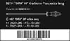 Wera 05028074001 Kraftform Phillips Screwdriver Set Torx Retention Function HF Long 300mm Set Import from 367/4 4-Piece [Official Japan]