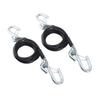 1 Pair Trailer Safety Cable 7 Feet BX88196 7500 Lbs Load Capacity Trailer Coiled Safety Chains