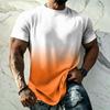 Camiseta Básica de Color para Hombre con Tejido Fresco de Manga Corta - Transpirable de Corte Holgado para Verano, Exterior, Casual
